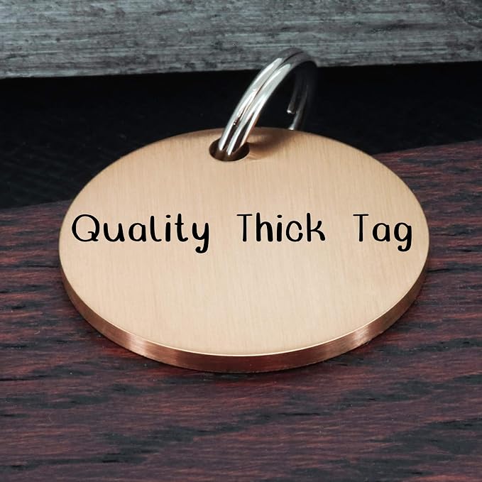 Ultra Joys Dog ID Tag, Custom Dog Tag Personalized Cat Tag, Pet ID Tag - Image 8