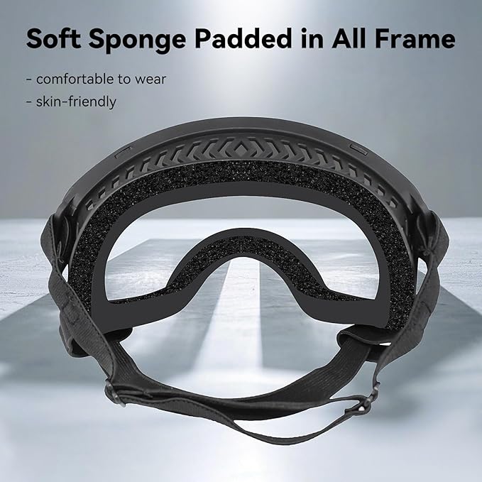 Namsan Clear Dog Goggles for Large Dogs, Wide Eyecup & Soft Frame, Anti-UV - Image 4