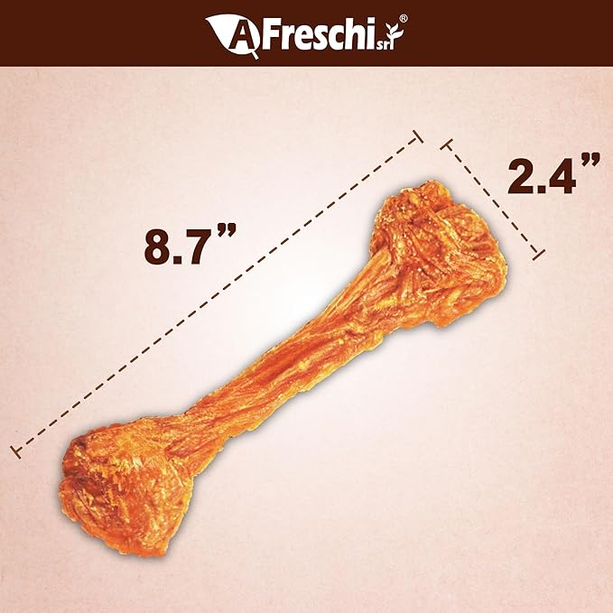 A Freschi srl Turkey Tendons for Dogs, Long-Lasting, Hypoallergenic Rawhide - Image 2