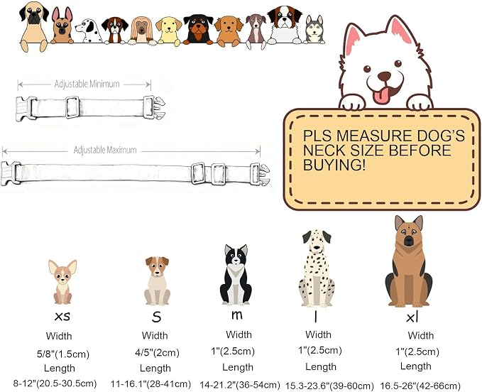 DOGWONG Valentine's Dog Collar-Hearts Print Dog Collar - Image 6