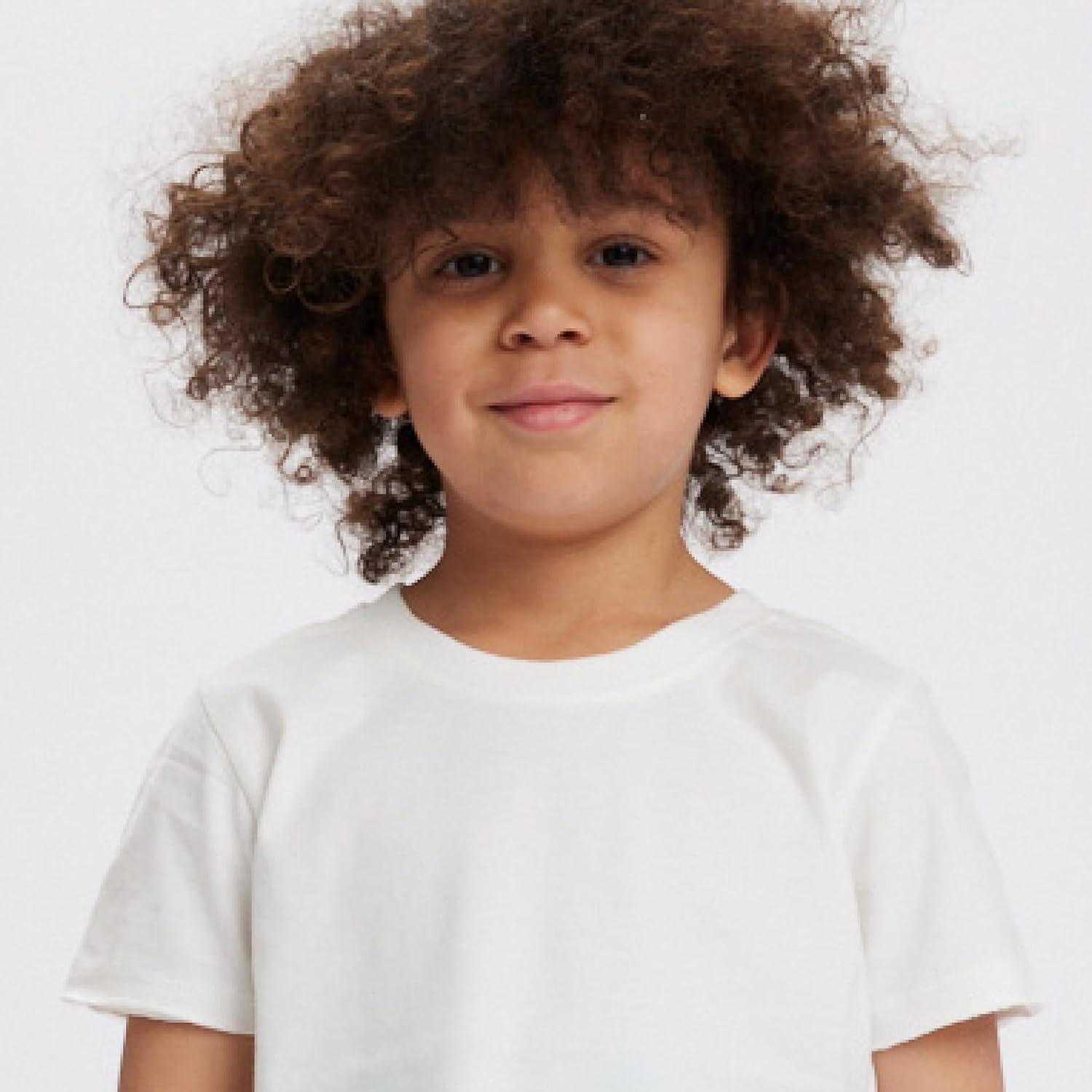 HonestBaby 5-Pack Short Sleeve T-Shirts 100% Organic Cotton Baby, Toddler, Little Kid, Boy, Girl, Unisex