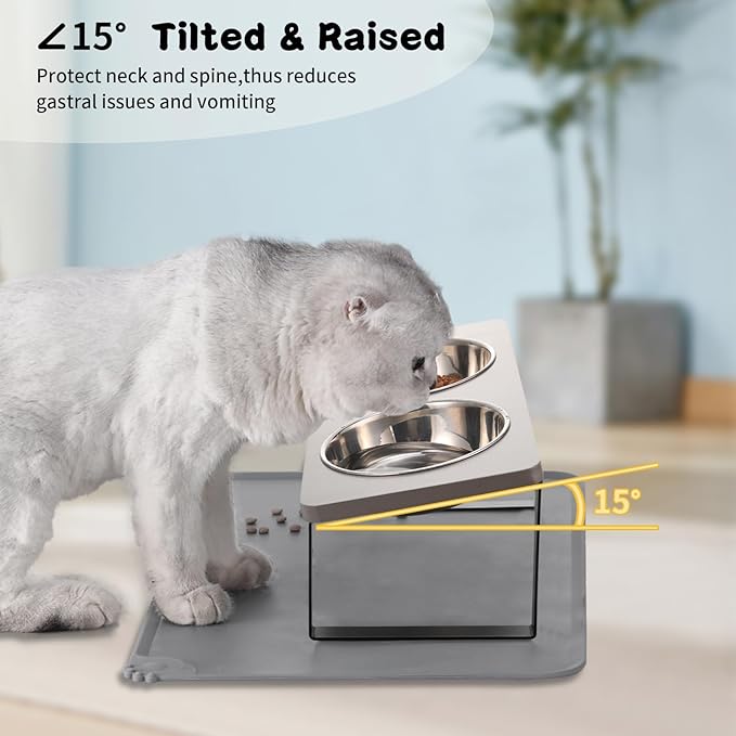 Upgraded Elevated Cat Bowls - Image 4