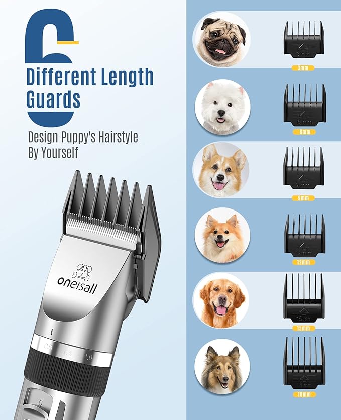 oneisall 2 in 1 Pet Cat & Dog Grooming Kit - Image 7