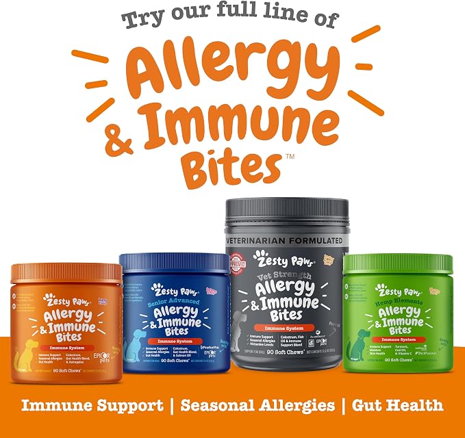 Zesty Paws Dog Allergy Relief Chews, Dog Probiotics - Image 7