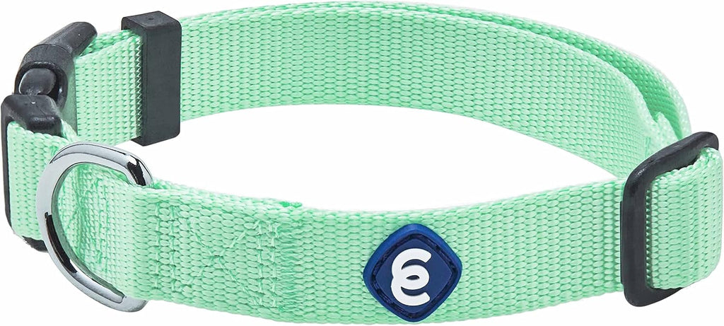 Blueberry Pet Dog Collar for Large Dogs | Adjustable, Comfortable, Stylish & Sturdy | Essentials Dog Collars for Small Dogs | High-Density Nylon with Eco-Friendly Buckles & Steel D-Ring