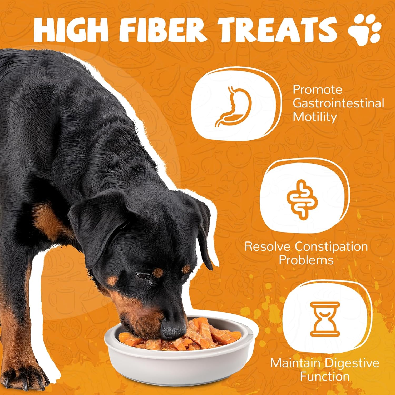 PAWUP Dog Treats Chicken Jerky Wrapped Sweet Potato, Natural Ingredients w/Taurine, Grain Free Dog Treats, 12.5 oz