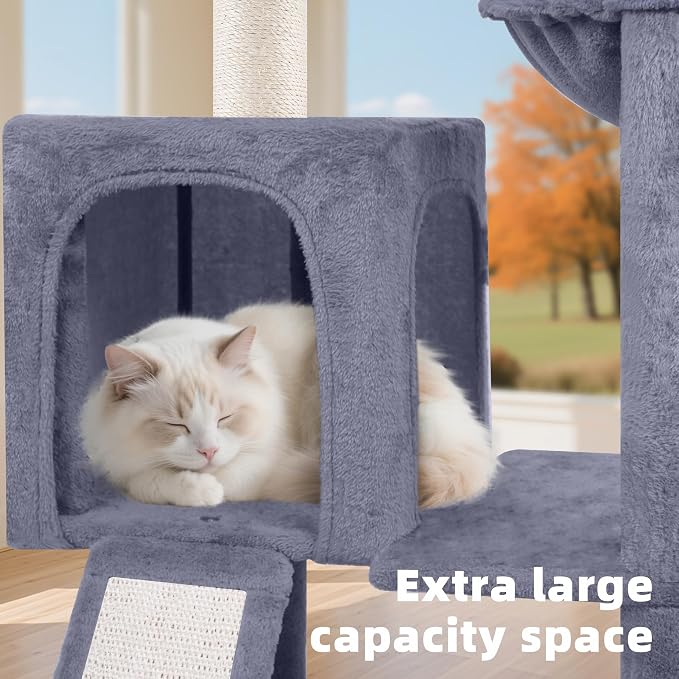 TWDEPART 55" All-in-One Cat Tree Tower - Image 5