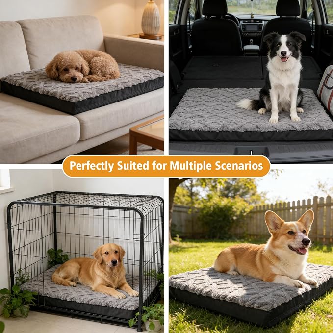 Orthopedic Dog Beds for Medium Dogs – Waterproof Plush Pet Mattress - Image 8