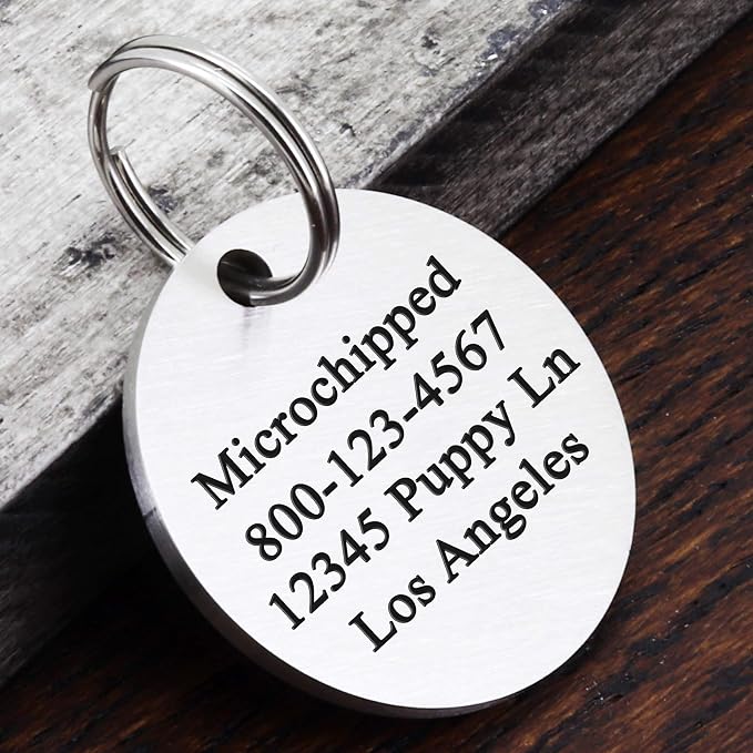 Ultra Joys Personalized Custom Dog ID Tag - Image 3
