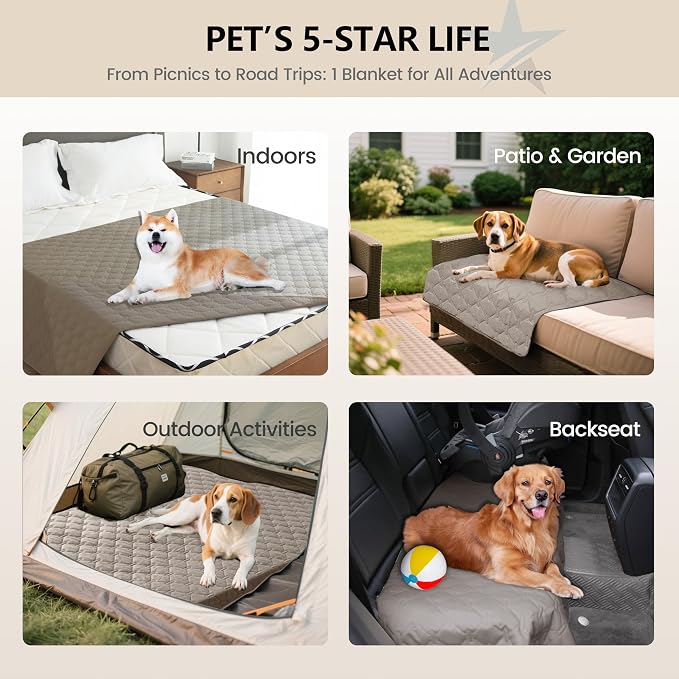 gogobunny 3X Stronger Waterproof Pet Blanket, Scratch Proof Furniture Protector - Image 8