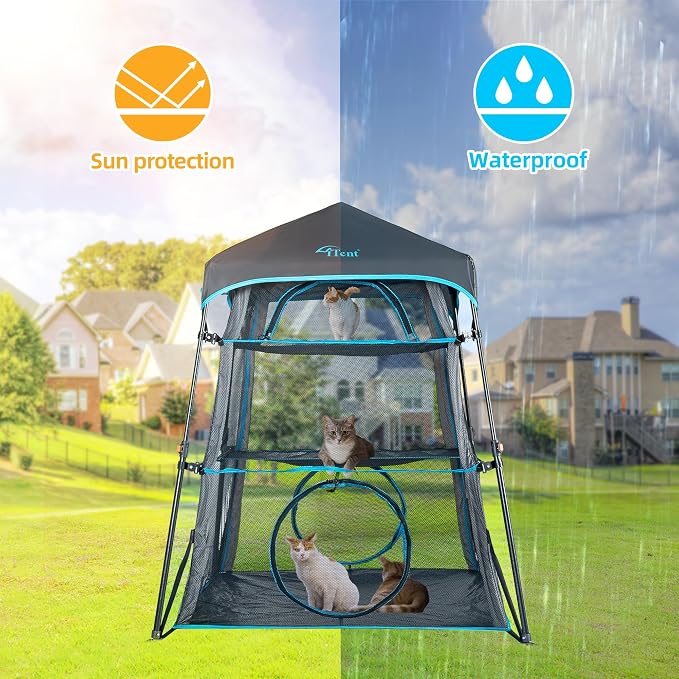 Cat Enclosure Kitten and Cat Tower Tent - Image 5