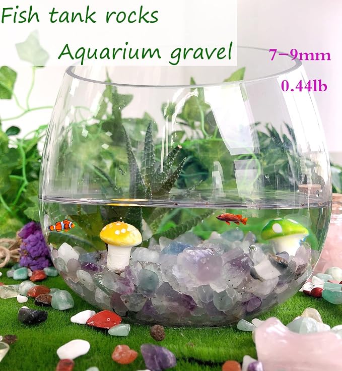 Red Jasper Aquarium Gravel Rocks Natural Tumbled Healing Crystal Chips Bulk - Image 6