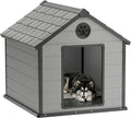 DRATO Dog House, Resin Outdoor Shelter by DRATOprovidesawarmandcozy