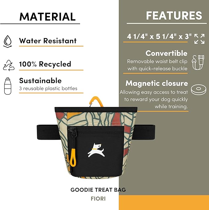 OllyDog, Goodie Treat Bag, Dog Treat Training Pouch | Magnetic Closure | 3 Ways - Image 5