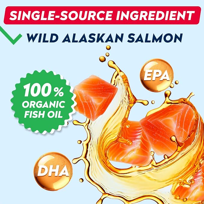 StrellaLab 64 OZ Salmon Oil for Dogs - Image 4
