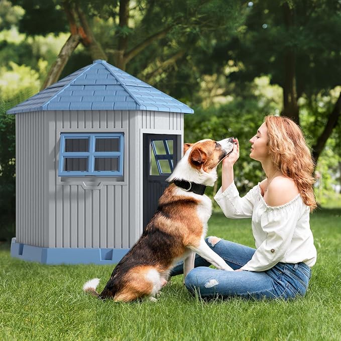 DRATO Dog House Indoor Outdoor Durable Large Dog Shelter - Image 6
