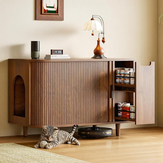 IRONCK Cat Litter Box Enclosure by IRONCK