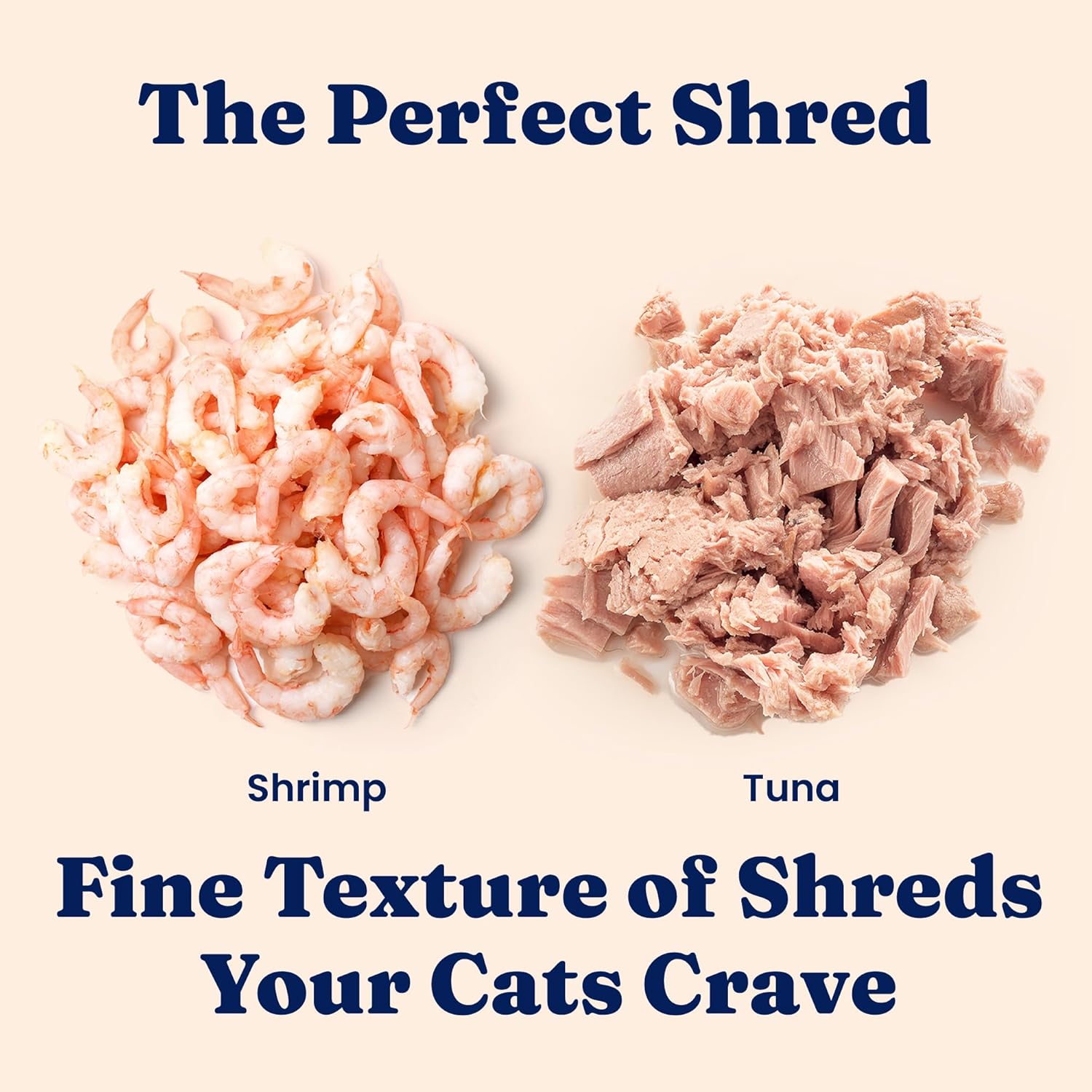 Solid Gold Wet Cat Food Shreds in Gravy - Healthy Canned Cat Food Made w/Real Tuna, Shrimp, Vitamins, Minerals & Taurine - Grain Free & Gluten Free Canned Meals for Cats & Kittens - 24ct/3oz Can