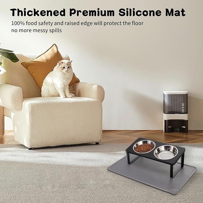 Upgraded Elevated Cat Bowls - Image 3