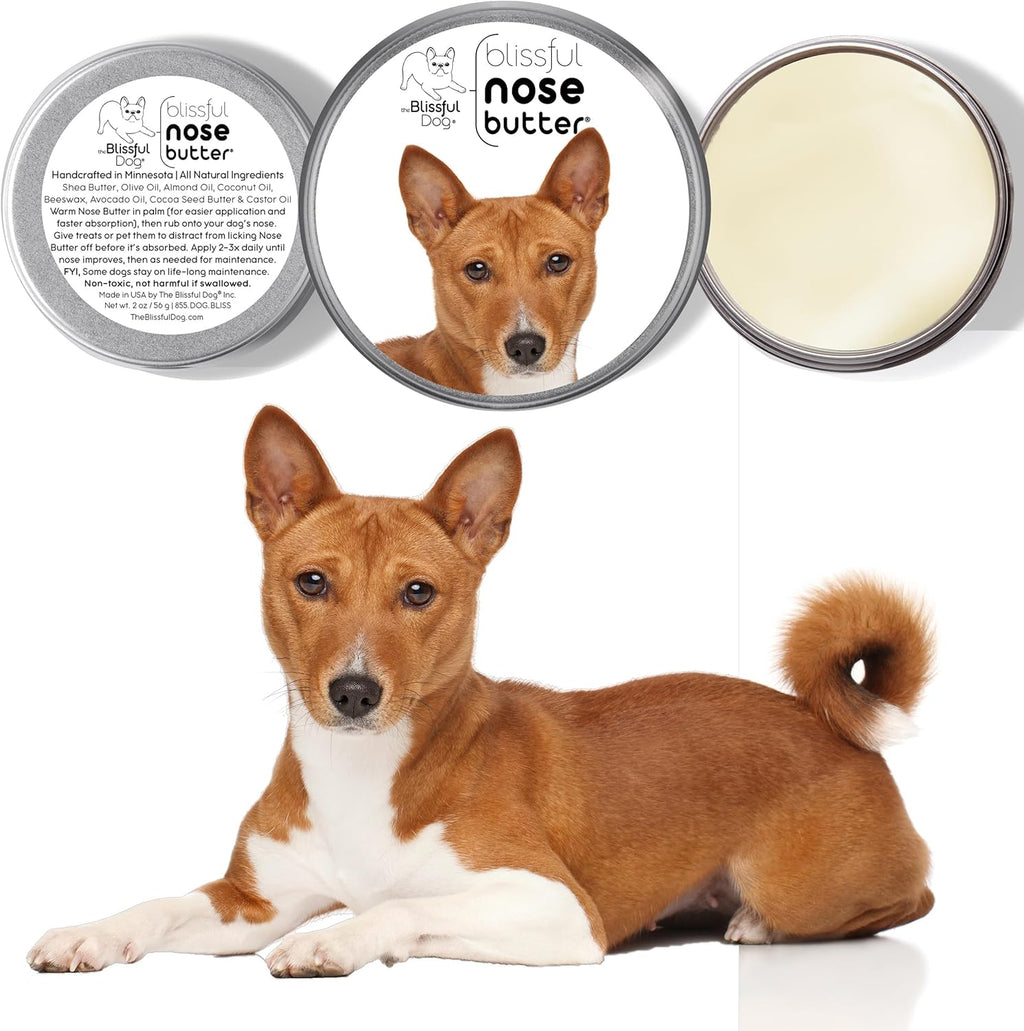 The Blissful Dog Basenji Unscented Nose Butter, 16oz
