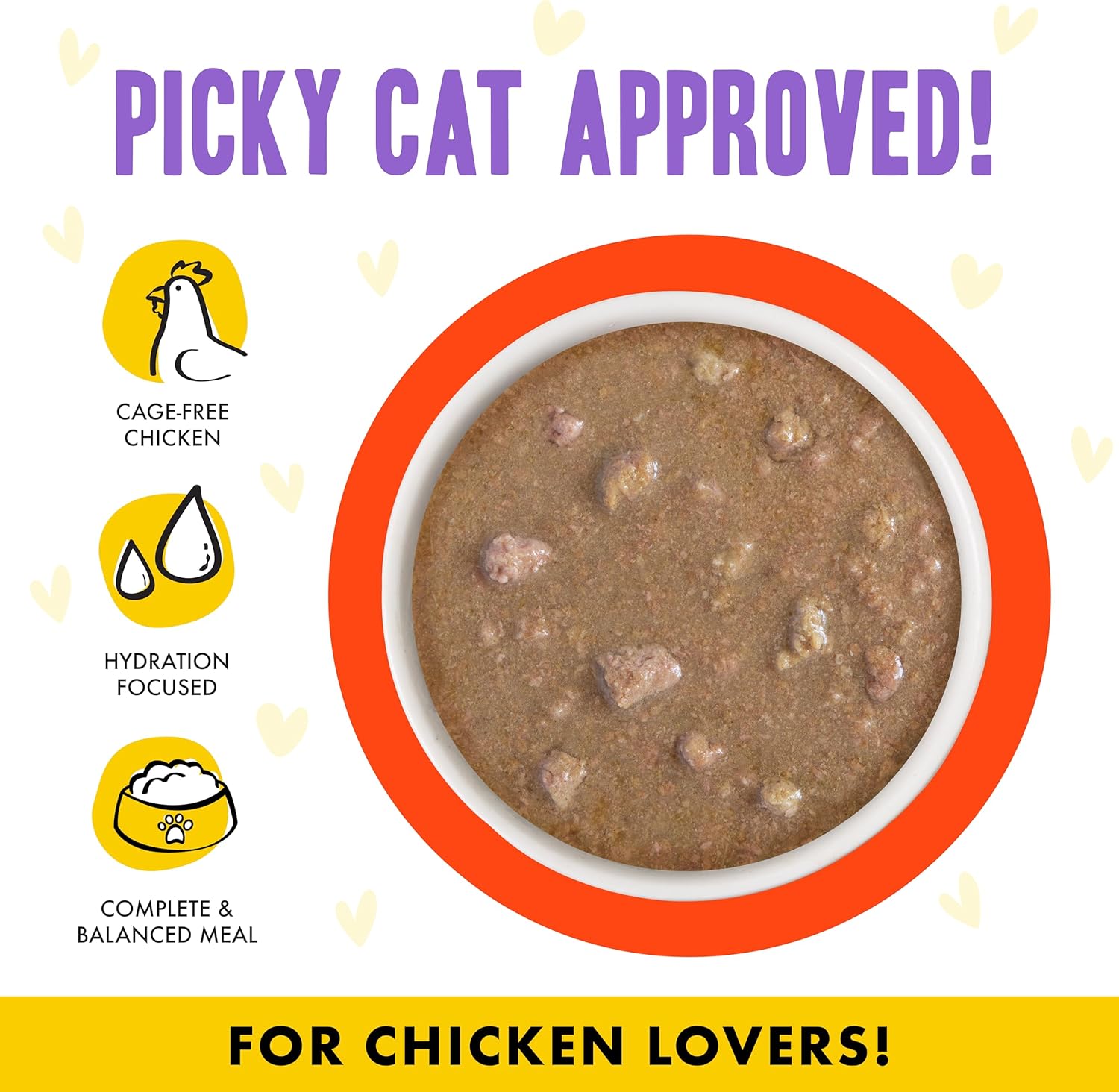 Weruva B.F.F. OMG - Best Feline Friend Oh My Gravy!, Chicken & Salmon Stir It Up with Chicken & Salmon in Gravy, 5.5oz Can (Pack of 8)