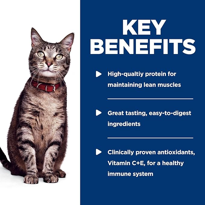 Hill's Science Diet Adult 1-6 Wet Cat Food, Turkey & Liver, 2.8 oz. Pouches - Image 4