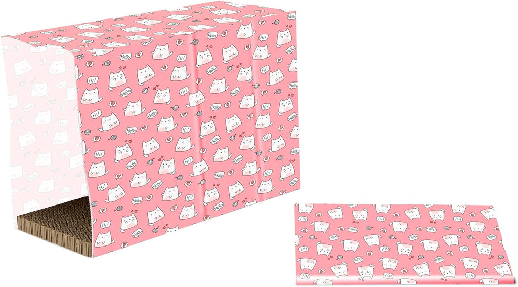 Kitty City Paper Bag Scratchers for Cats, Cat Print Paper Bag 2-Pack