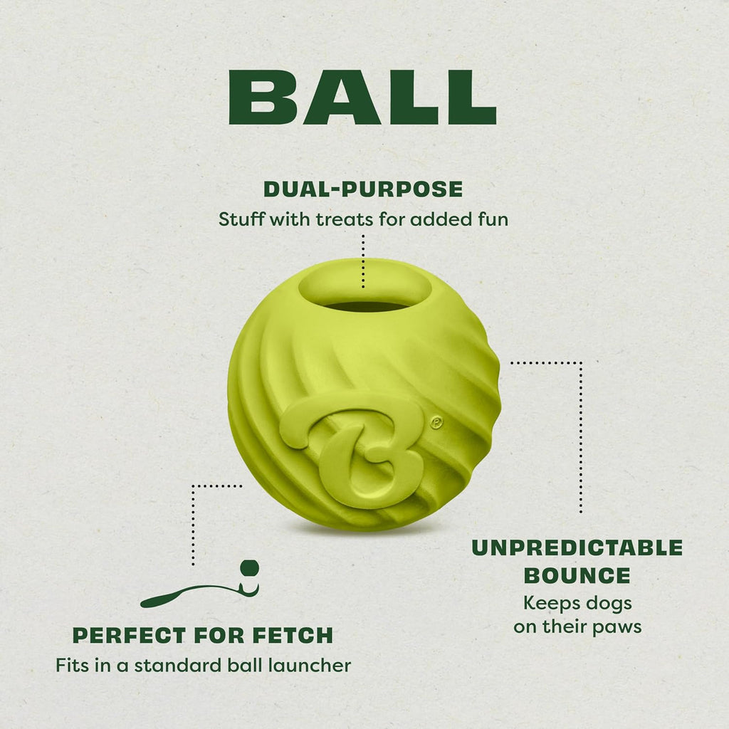 Benebone 3-Pack Ball/Bone Medium/Pawbler