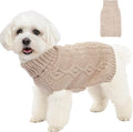Dog Sweaters Small Dog Clothes Winter Turtleneck Puppy Sweater Warm Pet Cat by Puppishy
