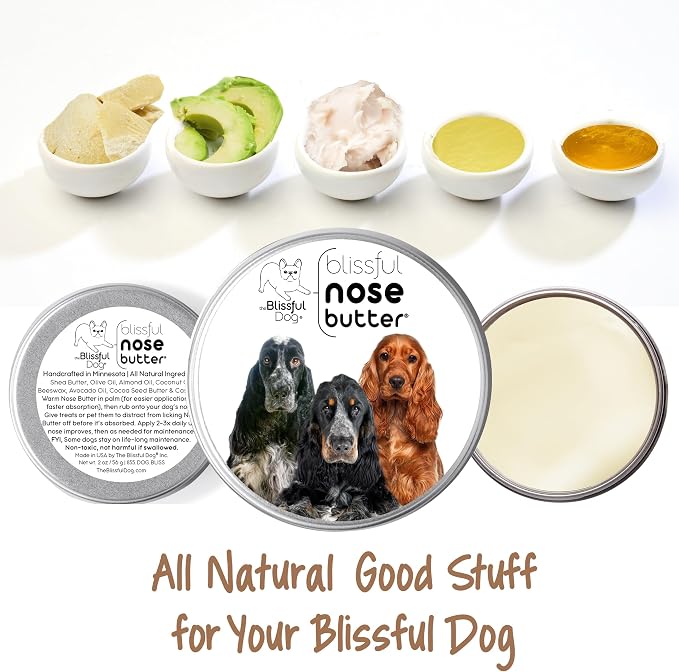 The Blissful Dog English Cocker Spaniel Unscented Nose Butter - Image 2
