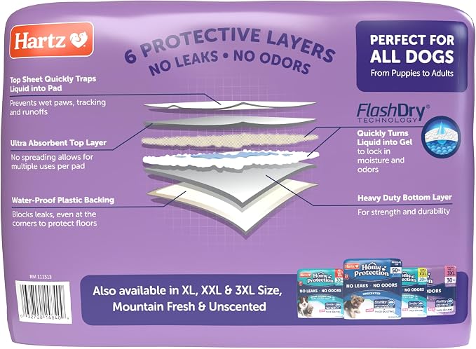 Hartz Home Protection Super Absorbent Odor Eliminating Lavender Scented No - Image 9