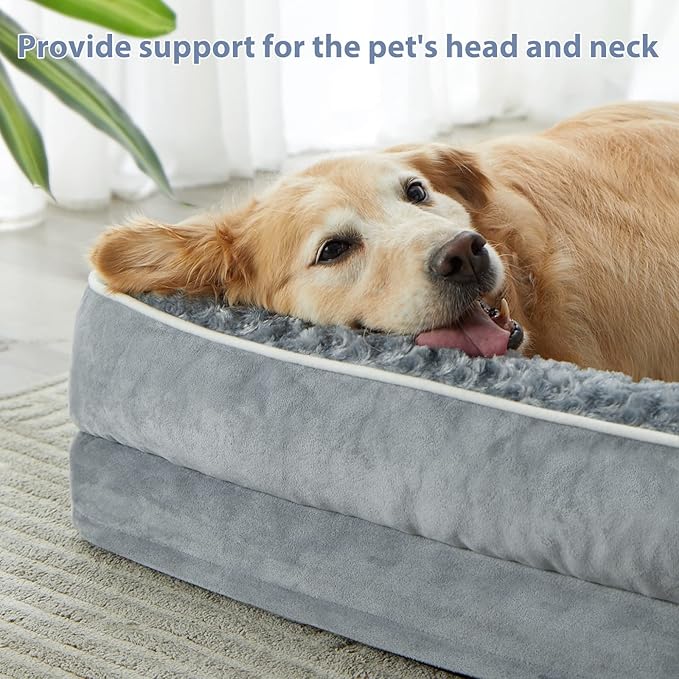 BFPETHOME Orthopedic Dog Beds for Large Dogs-Waterproof Sofa Dog Bed - Image 2