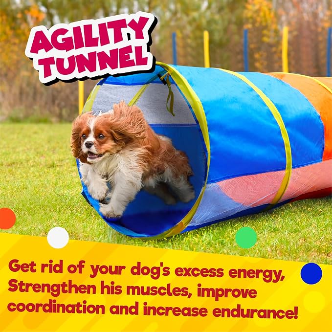Hide N Side 2-Pack 6ft/12ft Crawl Through Play Tunnel Toy, Pop up Tunnel - Image 5