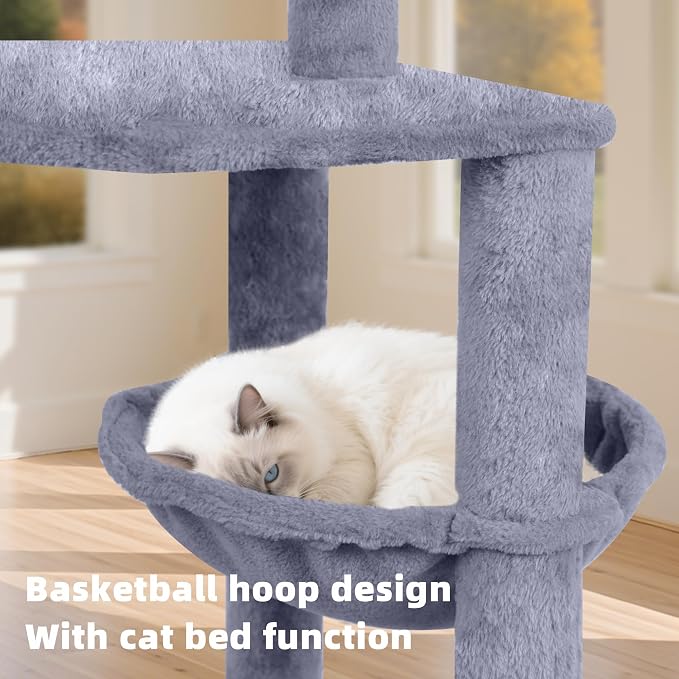 TWDEPART 55" All-in-One Cat Tree Tower - Image 6