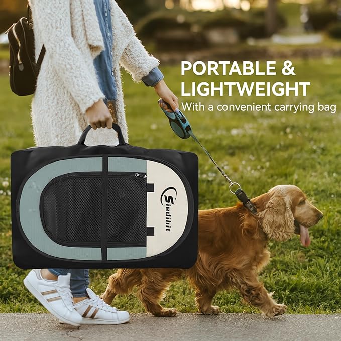 Siedihit Dog Playpen, Puppy Pet Playpen, Medium Dogs Tent Crates Cage - Image 8