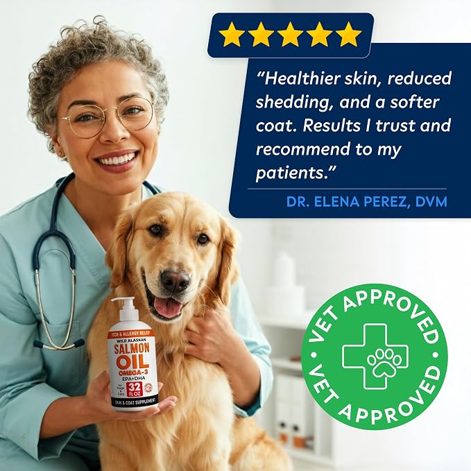 StrellaLab 64 OZ Salmon Oil for Dogs - Image 9
