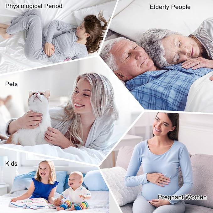ohano Waterproof Mattress Protector Full, Fitted Sheet Style Breathable - Image 7