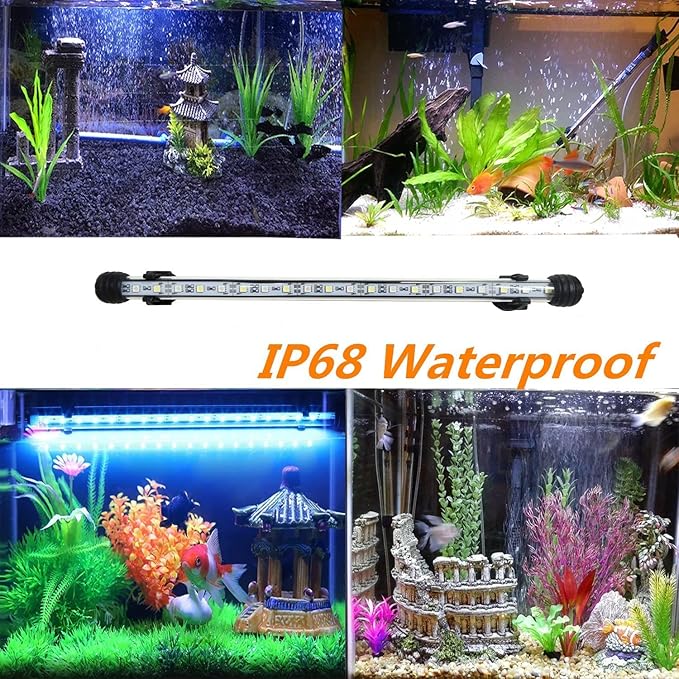 LED Aquarium Light, 11.5 inches Fish Tank Light RGB Color Underwater light - Image 6