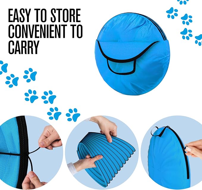 Houseables Dog Tunnel, Dog Agility Tunnel, Agility Equipment, 18 Feet, Puppy - Image 7