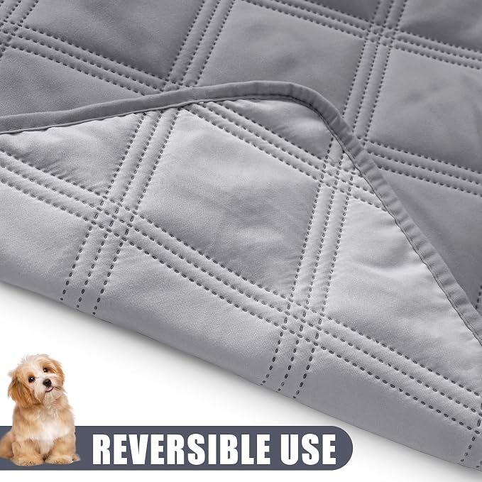 Smiry Waterproof Dog Bed Cover Blanket 40x80, Soft Reversible Pet Blanket - Image 3