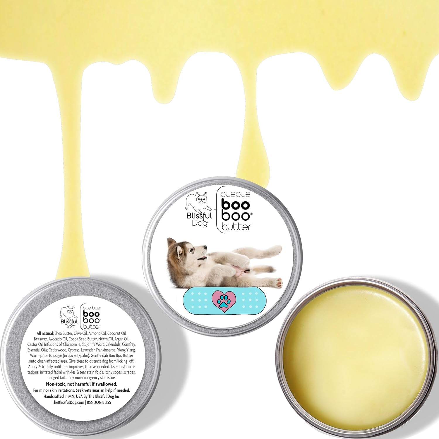 The Blissful Dog Malamute Boo Butter, 1 oz