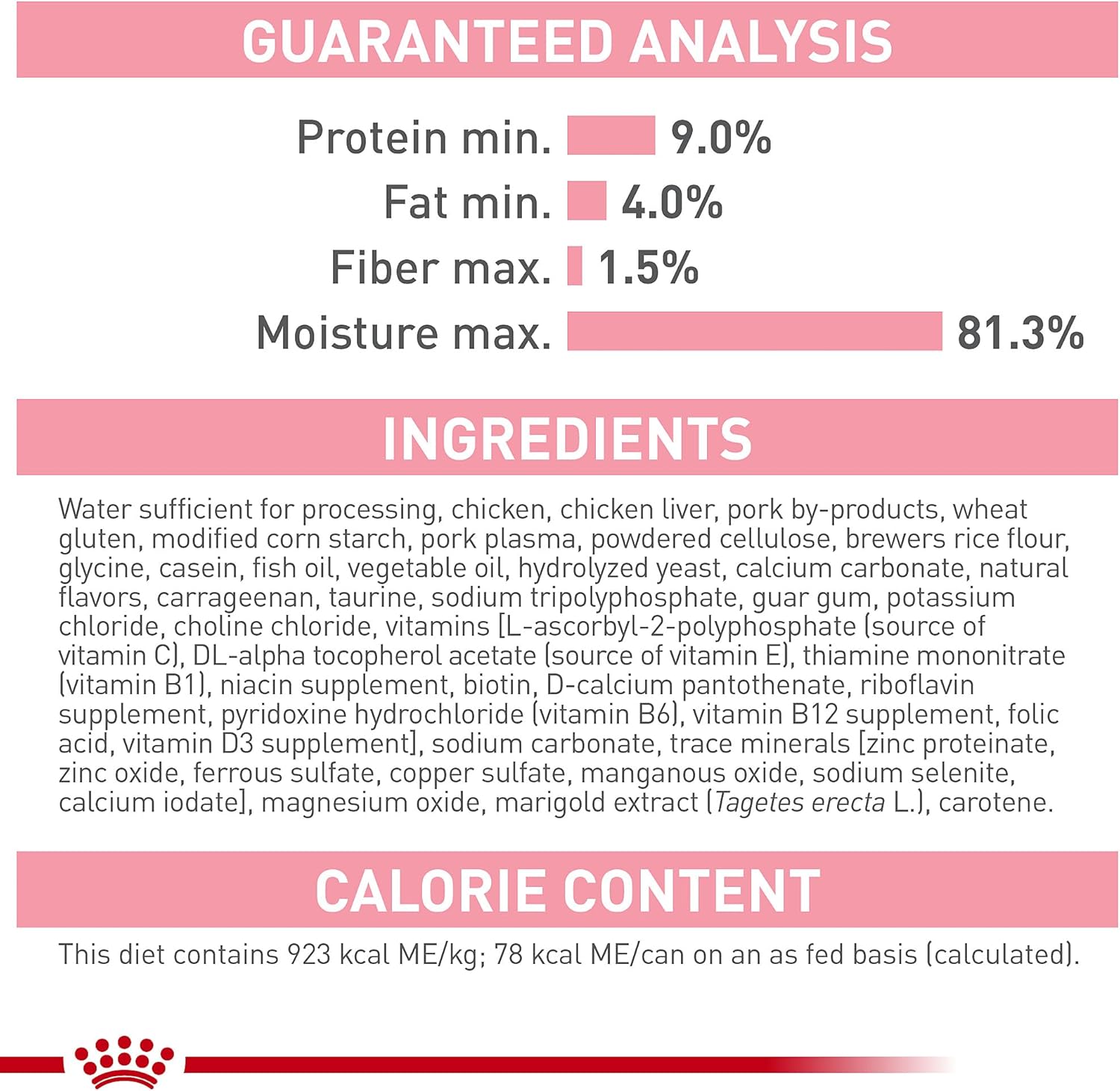 Royal Canin Feline Health Nutrition Mother & Babycat Ultra Soft Mousse in Sauce Canned Cat Food, 3 oz can (12-count)
