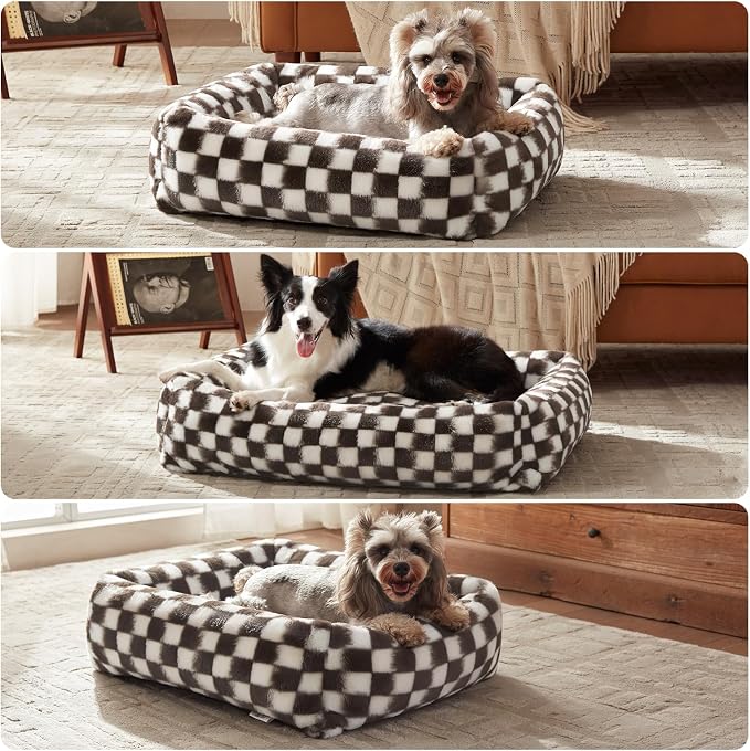 JOEJOY Large Dog Beds Large Sized Dog, Rectangle Washable Orthopedic Corduroy - Image 8