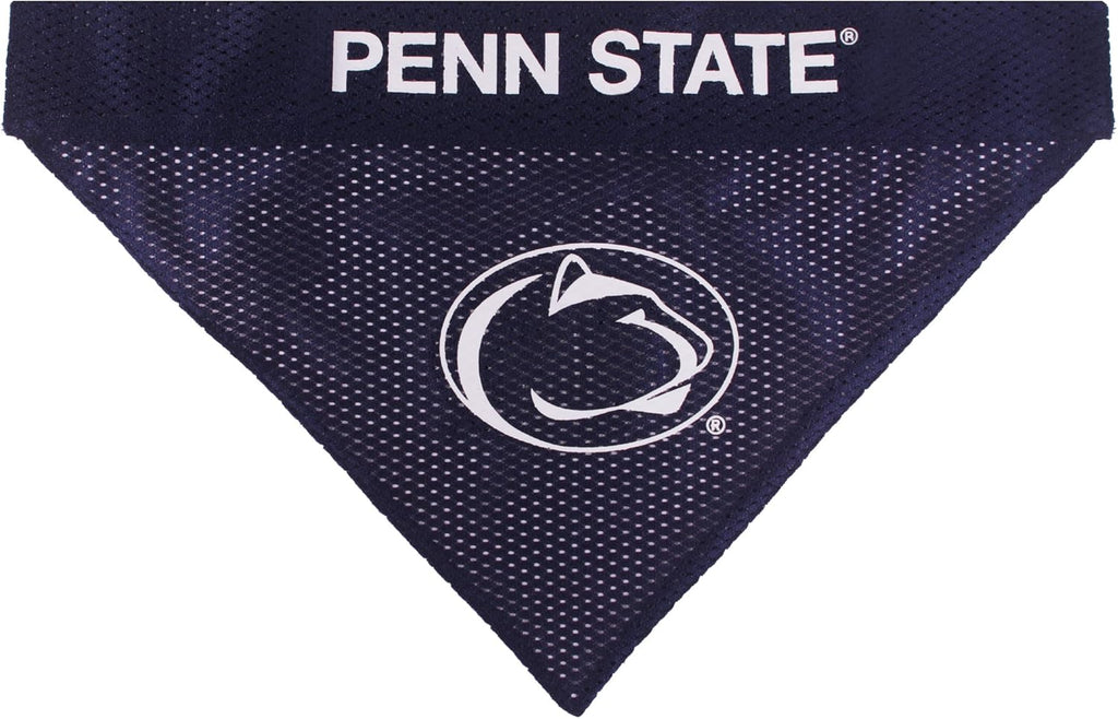 Pets First Collegiate Pet Accessories, Reversible Bandana, Penn State Nittany Lions, Large/X-Large