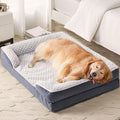 Orthopedic Dog Bed for Extra Large Dogs, Egg Crate Foam Bed for Extra Large Dogs by LEXTRO