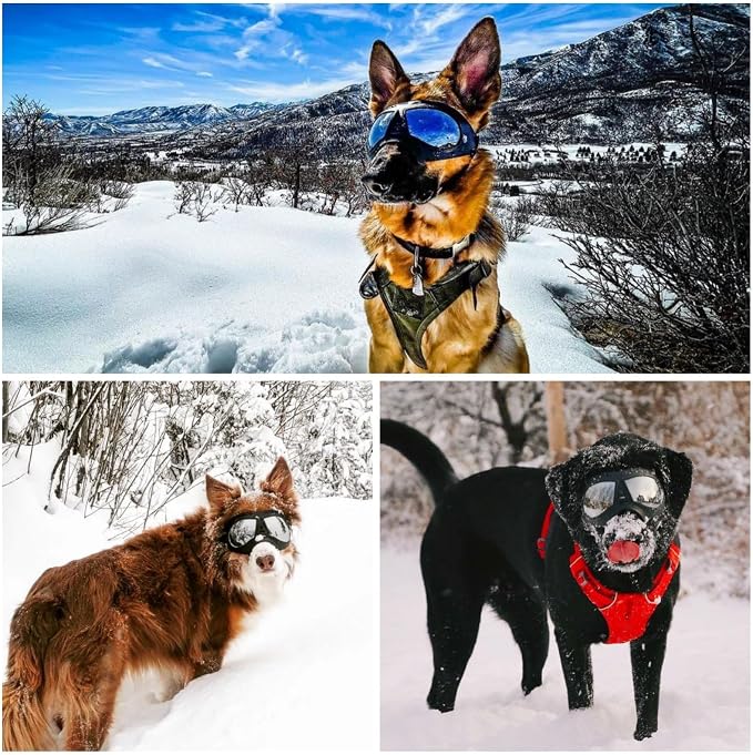 Namsan Dog Goggles for Large Dogs, Wide Snout & Soft Frame, Tactical Driving - Image 8