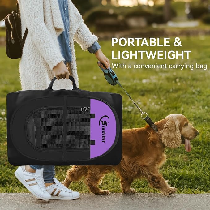 Siedihit Dog Playpen, Puppy Pet Playpen, Dog Crate Tent Cage Indoor/Outdoor - Image 7