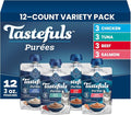 Blue Buffalo Tastefuls Purées Variety Pack Wet Cat Food Complement Made by BlueBuffaloCompanyLtd