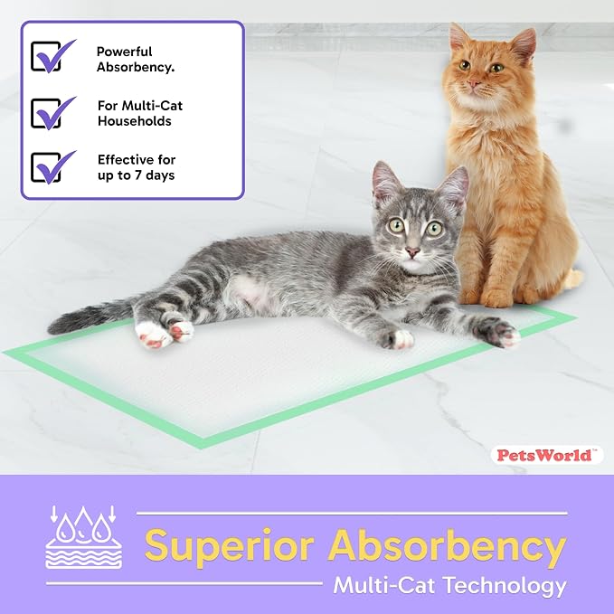 PetsWorld Universal Fit Multi-Cat Pad Refills - Image 3