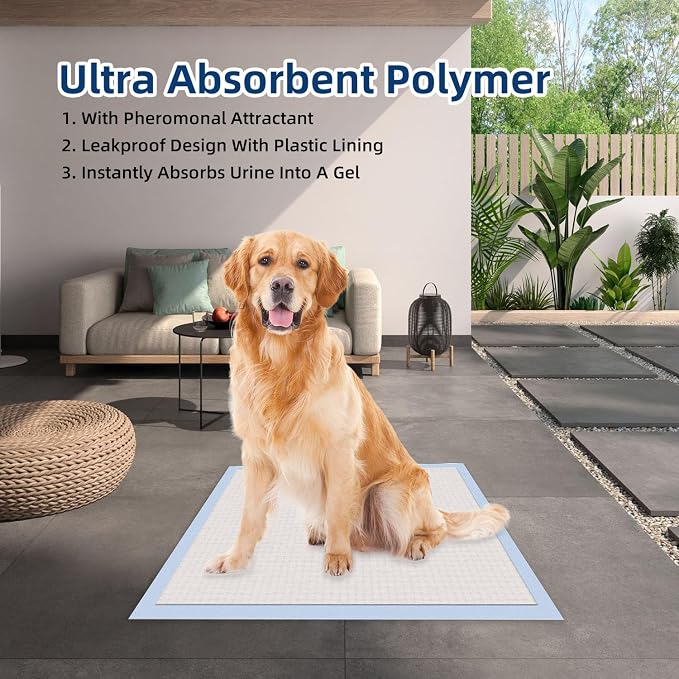 Honey Care All-Absorb 28"x44" Gigantic Dog and Puppy Training Pads, XXXL Dog - Image 5